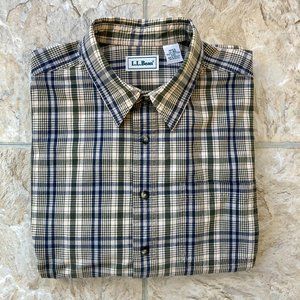 LL Bean button-front shirt EUC